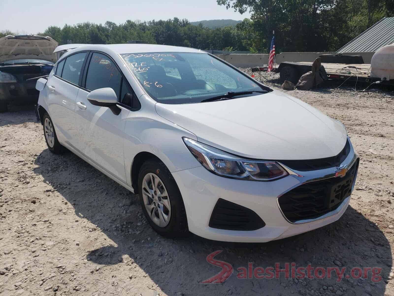 3G1BC6SM5KS582068 2019 CHEVROLET CRUZE