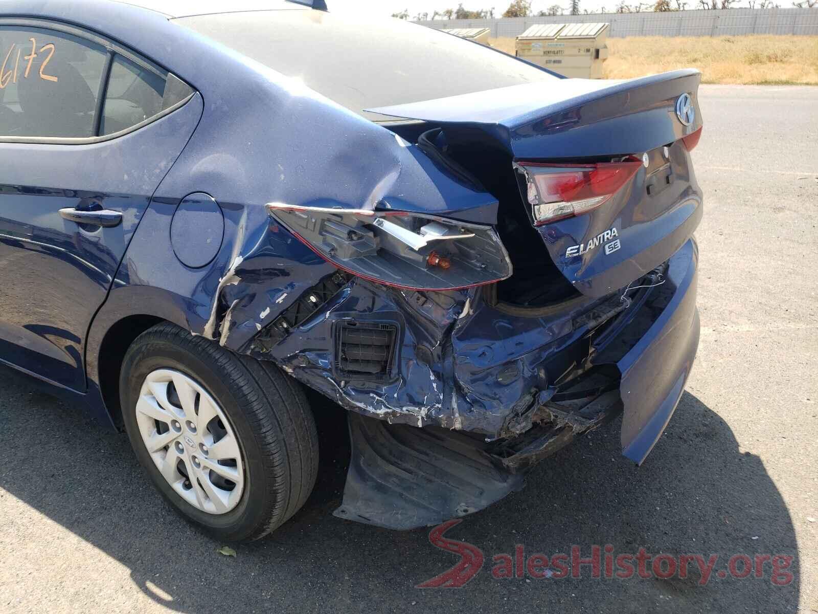 5NPD74LF7JH361315 2018 HYUNDAI ELANTRA