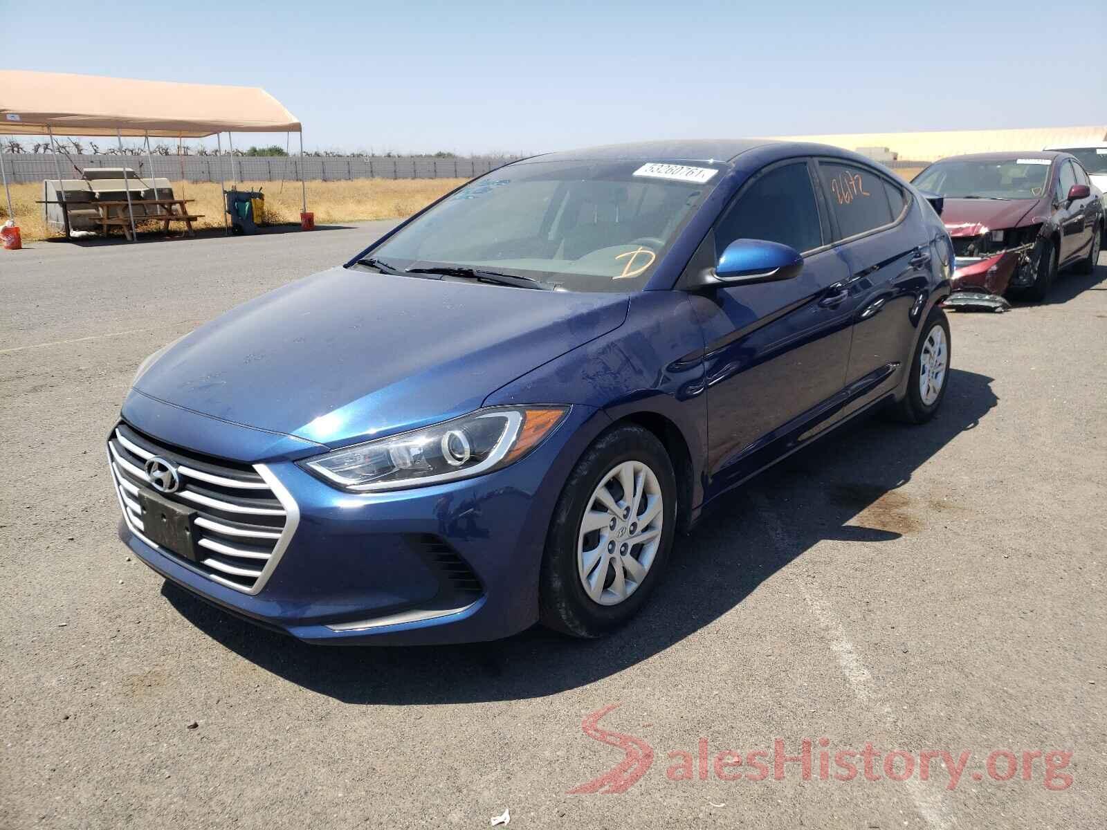 5NPD74LF7JH361315 2018 HYUNDAI ELANTRA