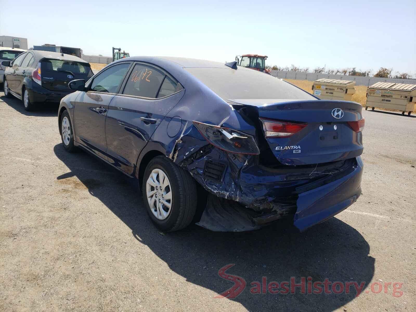 5NPD74LF7JH361315 2018 HYUNDAI ELANTRA