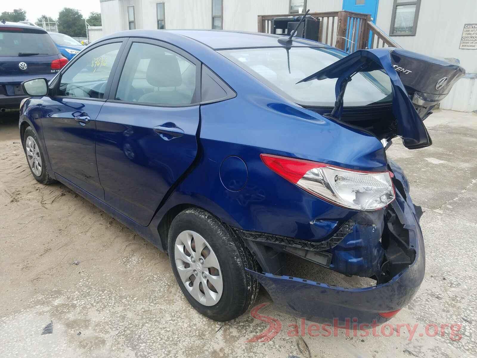 KMHCT4AE7GU990164 2016 HYUNDAI ACCENT