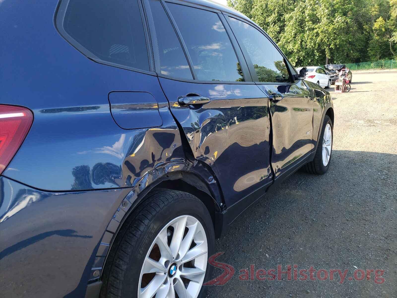 5UXWX9C52H0T14437 2017 BMW X3