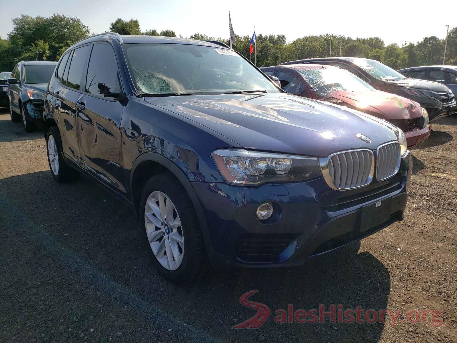 5UXWX9C52H0T14437 2017 BMW X3