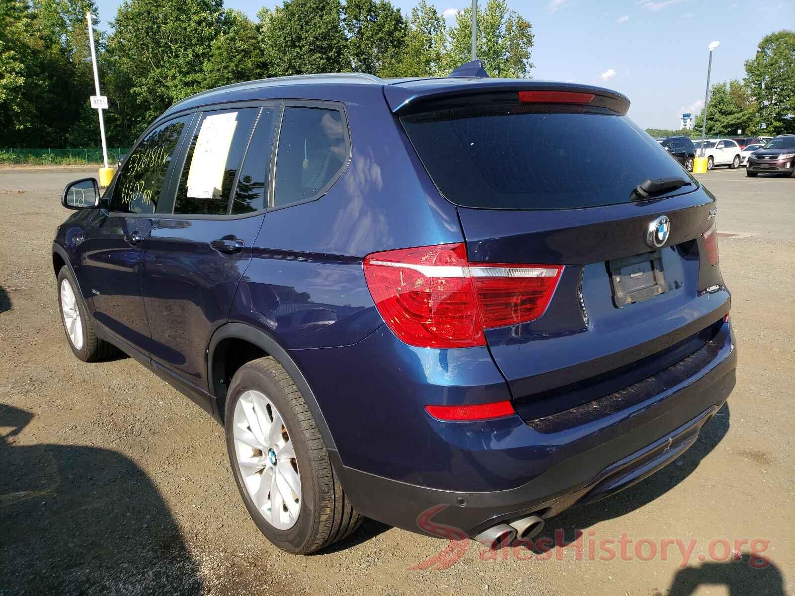 5UXWX9C52H0T14437 2017 BMW X3