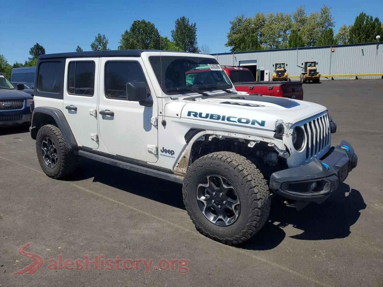 2023 JEEP WRANGLER VIN 1C4JJXR61PW700344, rear 3/4 view