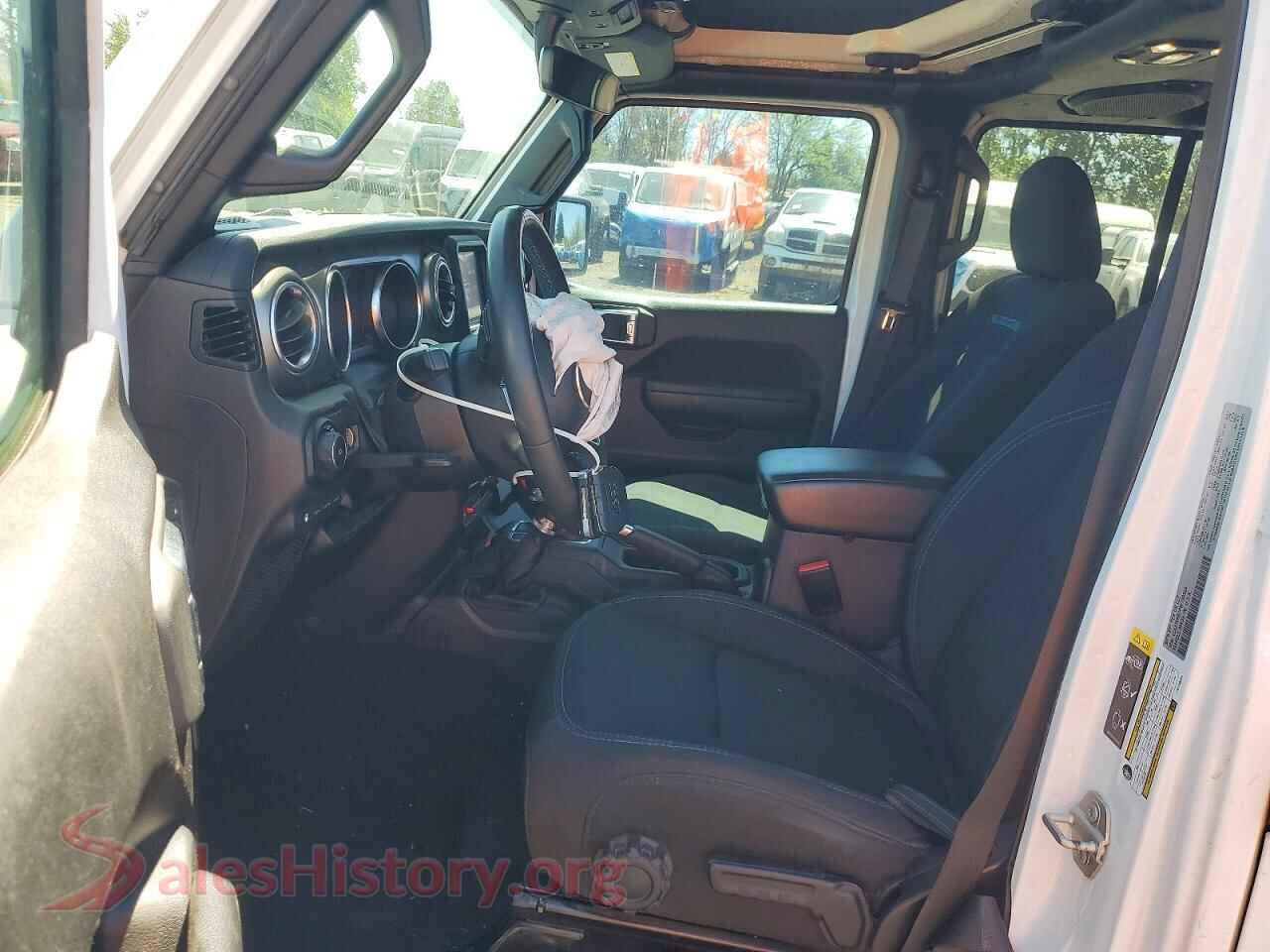 2023 JEEP WRANGLER VIN 1C4JJXR61PW700344, engine bay