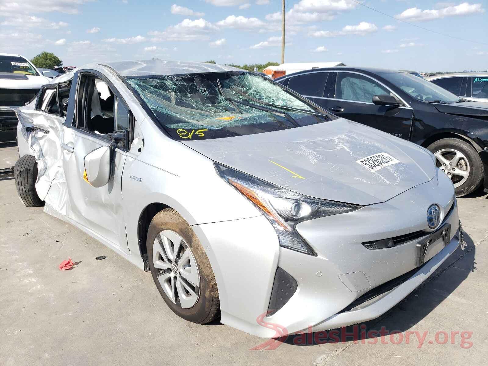 JTDKBRFU6J3064724 2018 TOYOTA PRIUS