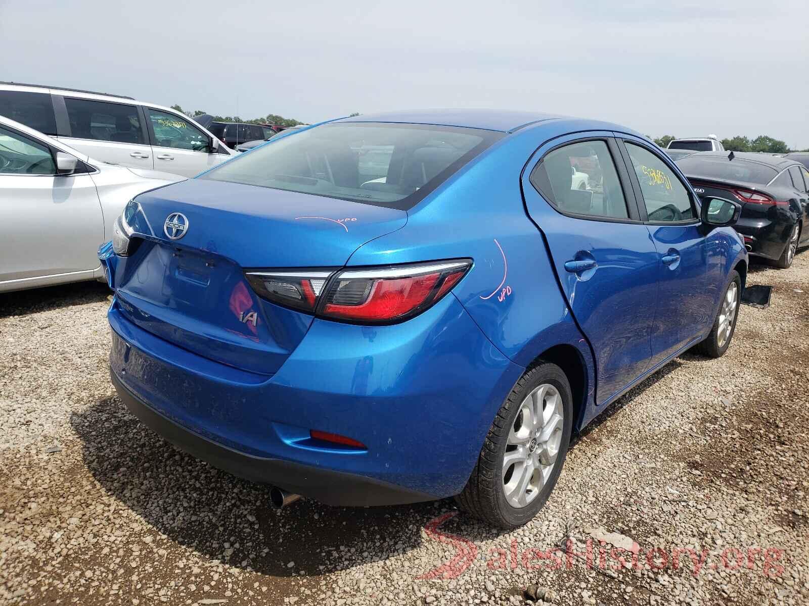 3MYDLBZV0GY104184 2016 TOYOTA SCION