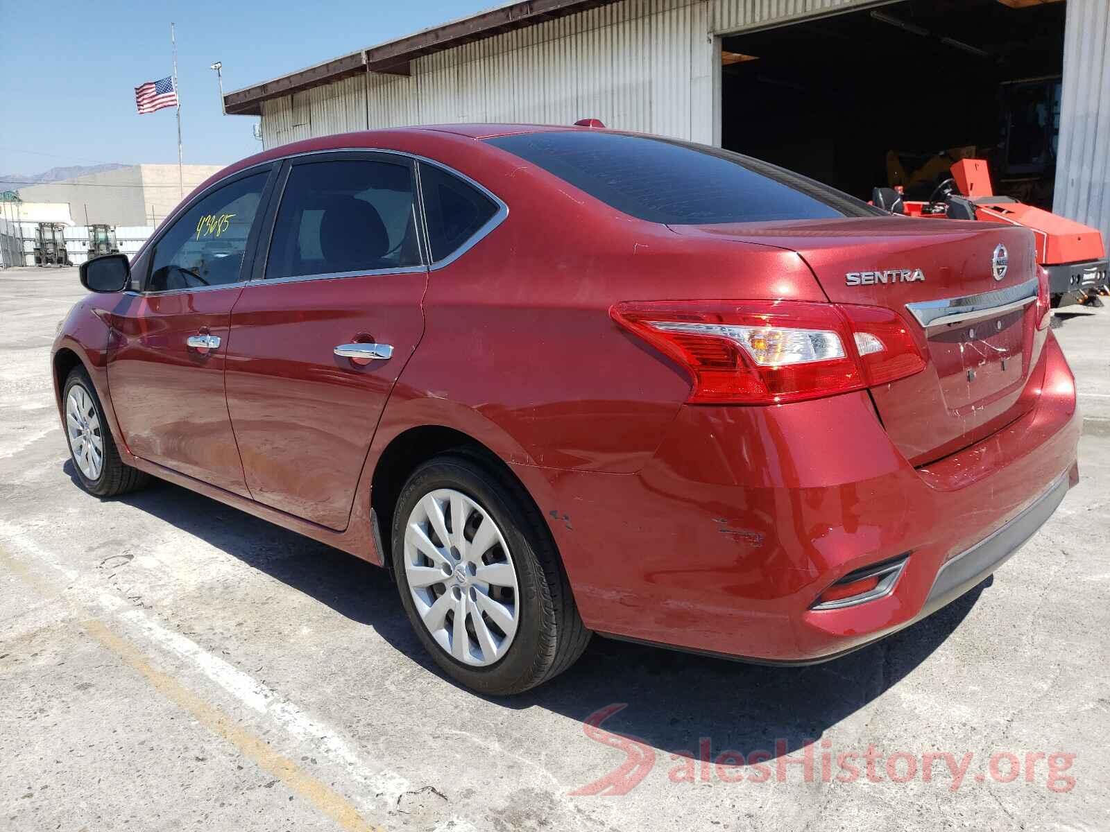 3N1AB7APXGY262372 2016 NISSAN SENTRA