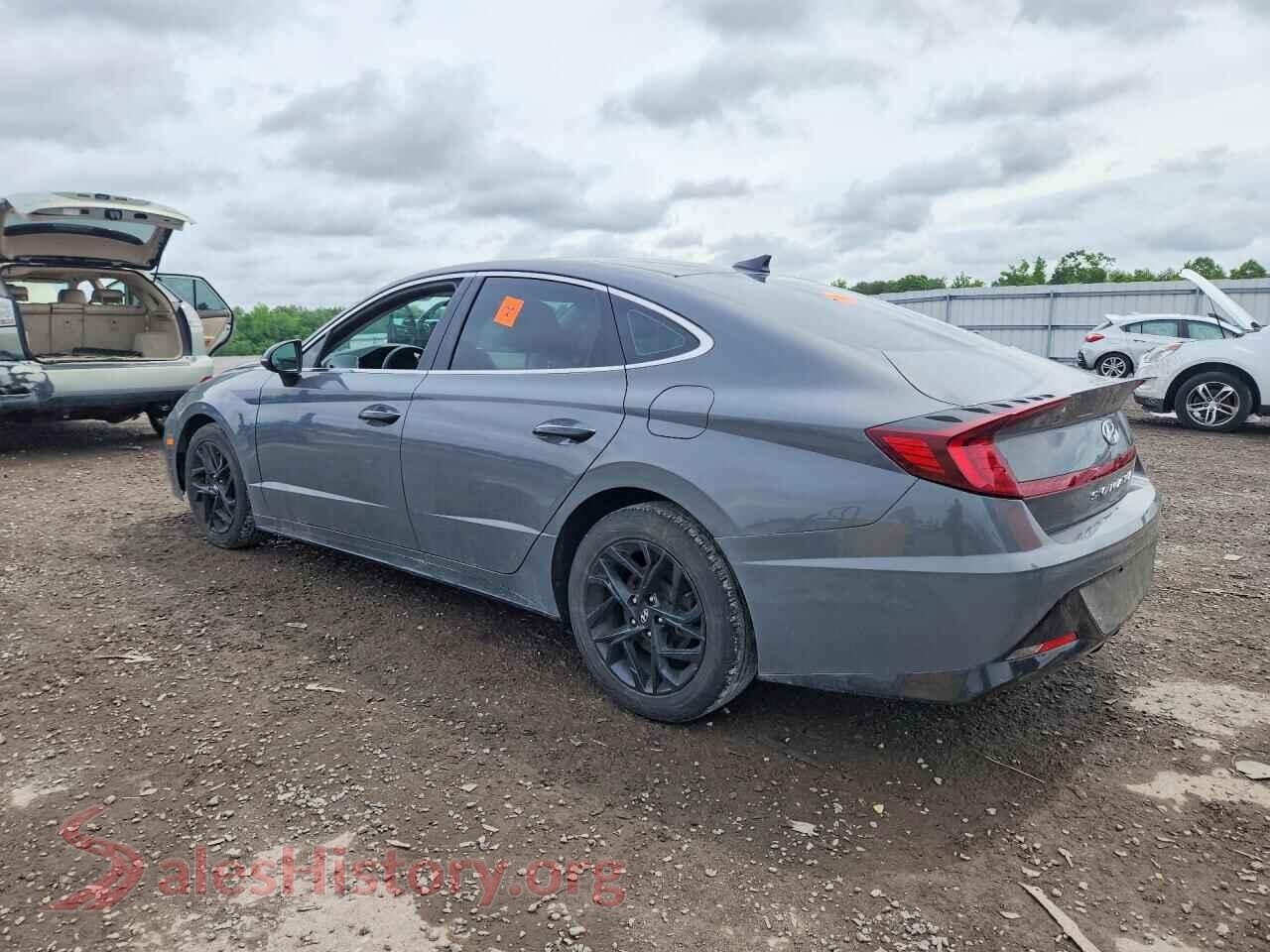 2020 HYUNDAI SONATA VIN 5NPEF4JA7LH028551, front view