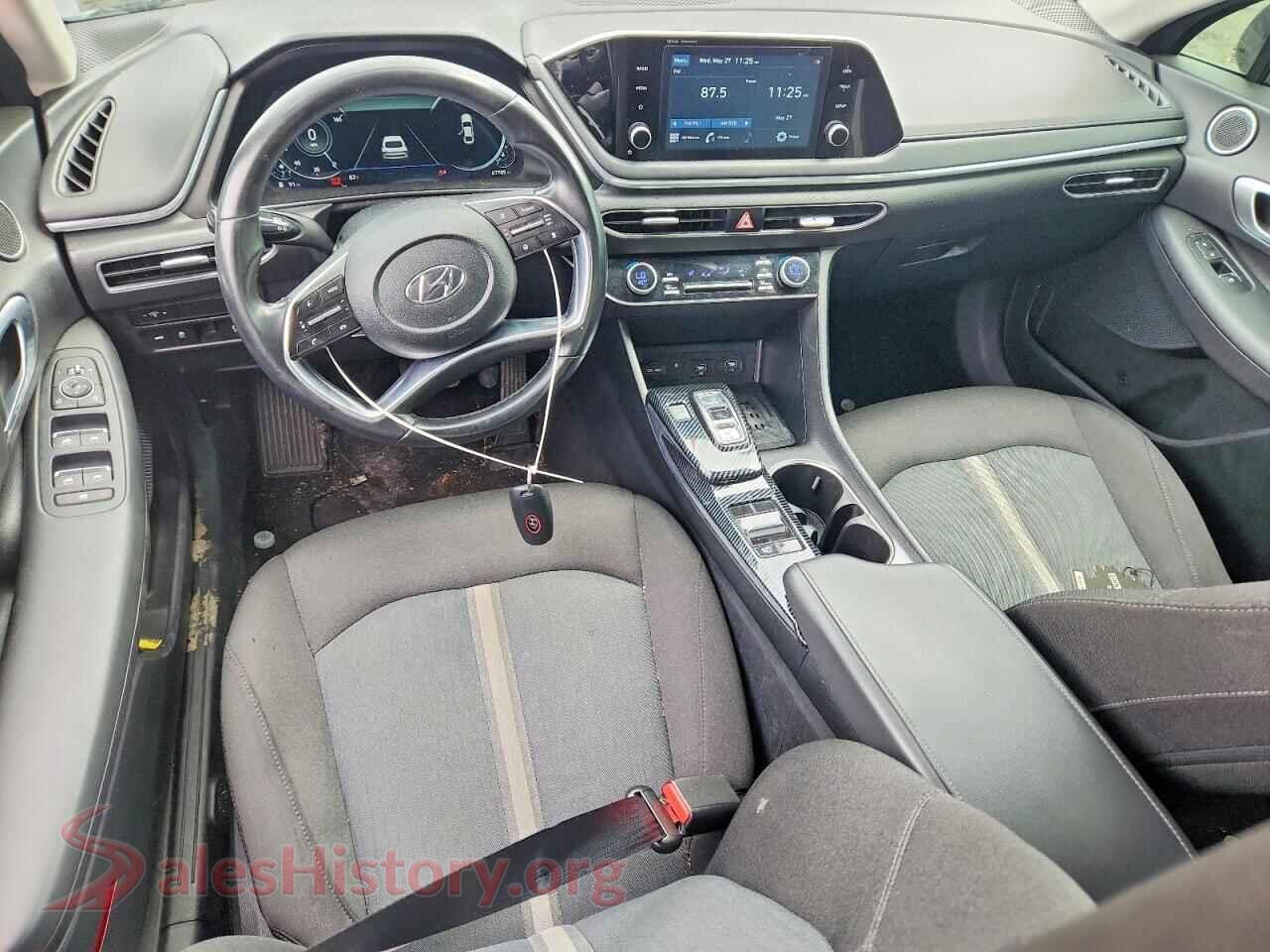 2020 HYUNDAI SONATA VIN 5NPEF4JA7LH028551, interior dashboard