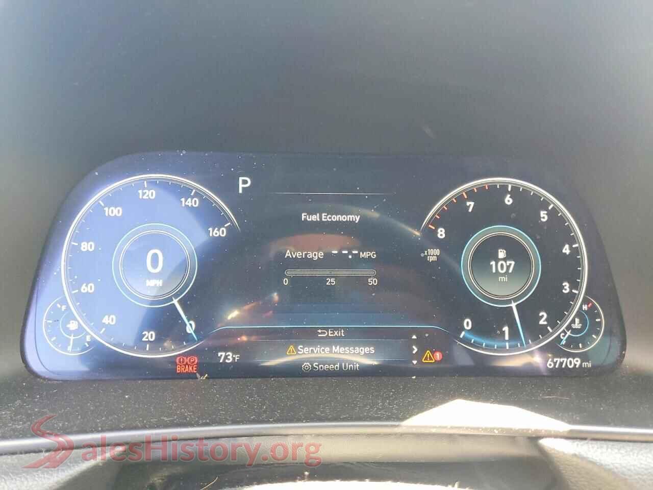2020 HYUNDAI SONATA VIN 5NPEF4JA7LH028551, interior center console