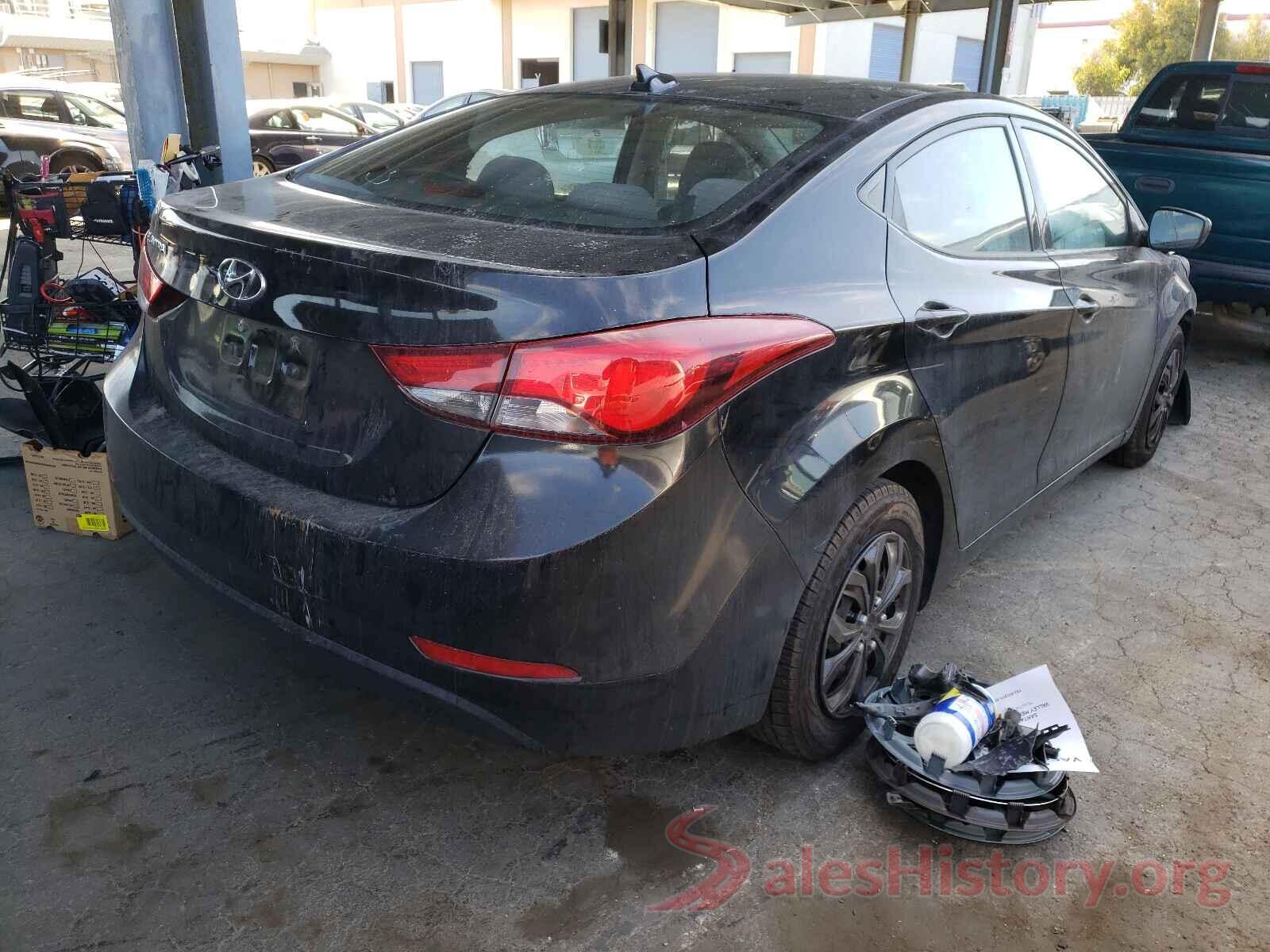 5NPDH4AEXGH711715 2016 HYUNDAI ELANTRA