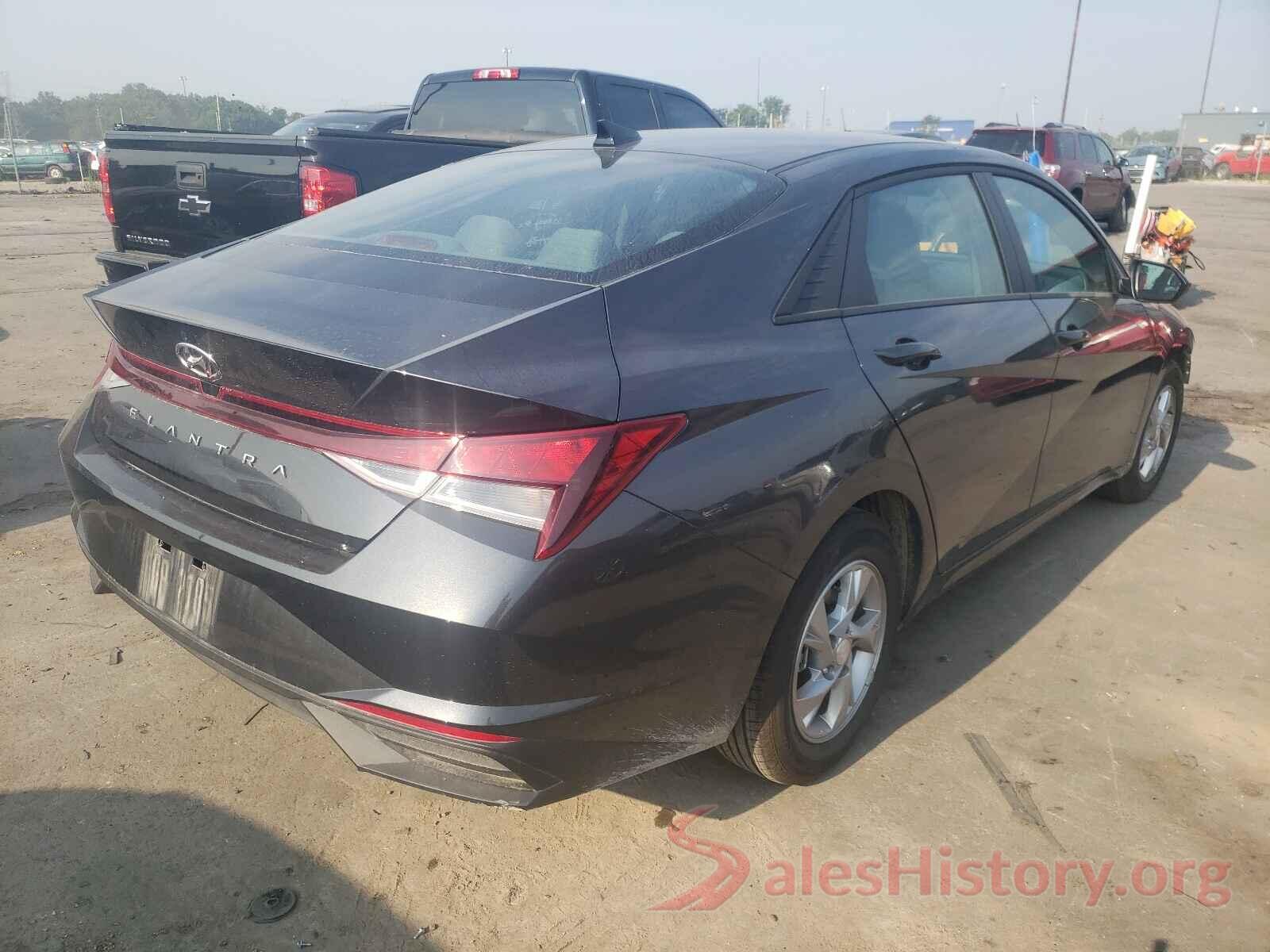 5NPLL4AGXMH039727 2021 HYUNDAI ELANTRA