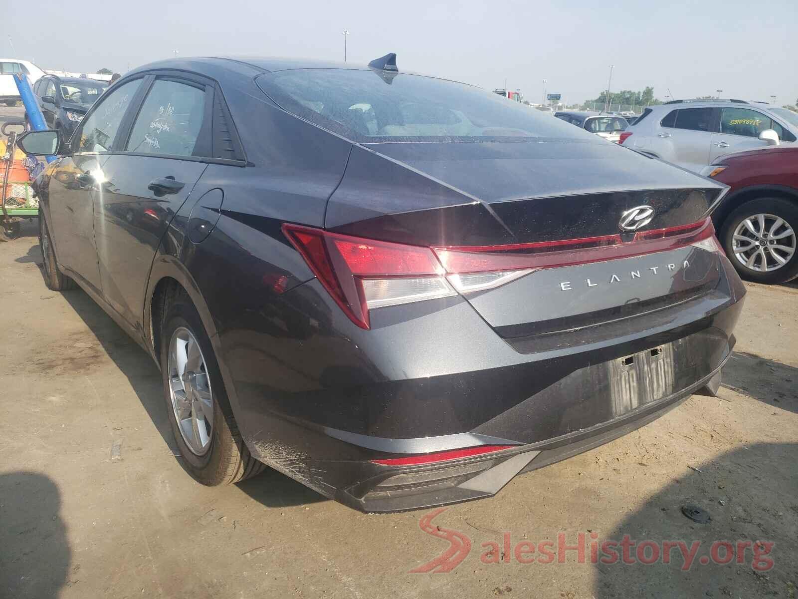 5NPLL4AGXMH039727 2021 HYUNDAI ELANTRA