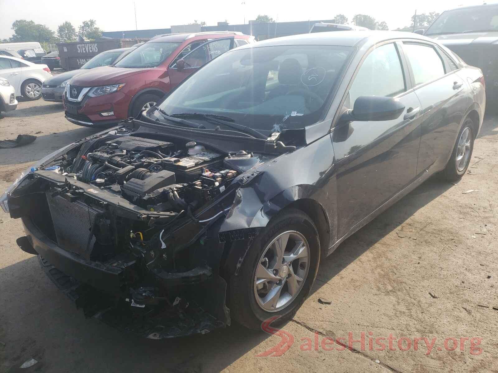 5NPLL4AGXMH039727 2021 HYUNDAI ELANTRA