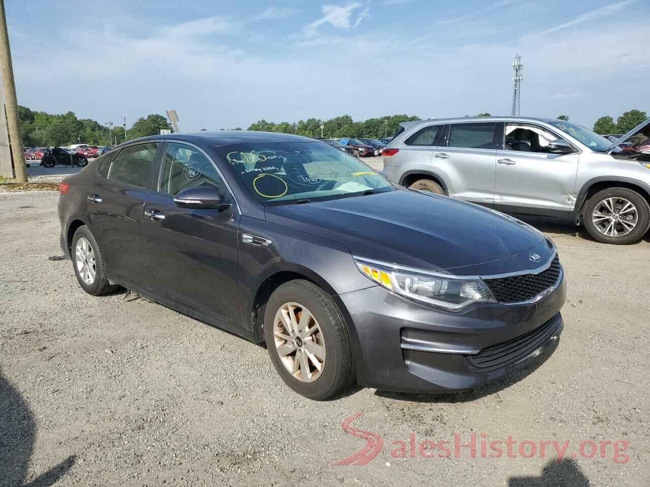 KNAGT4L34J5216843 2018 KIA OPTIMA