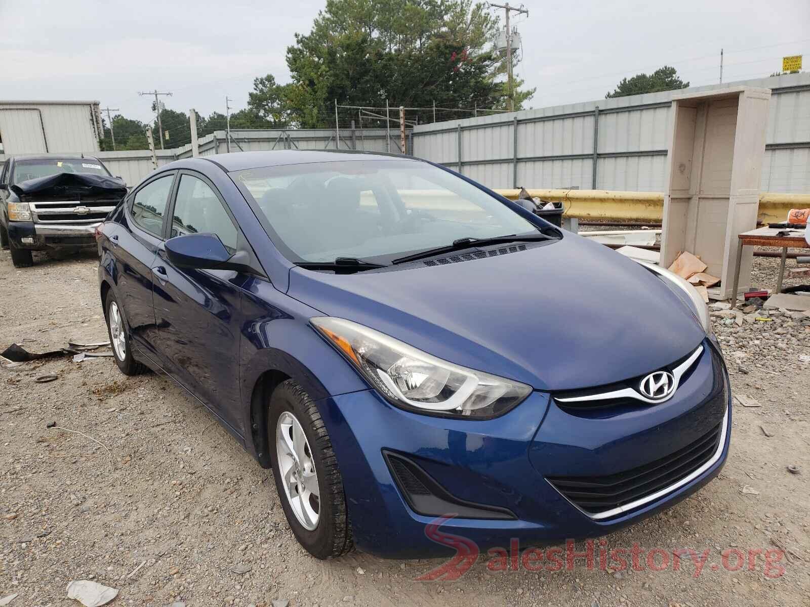 5NPDH4AE0GH663061 2016 HYUNDAI ELANTRA