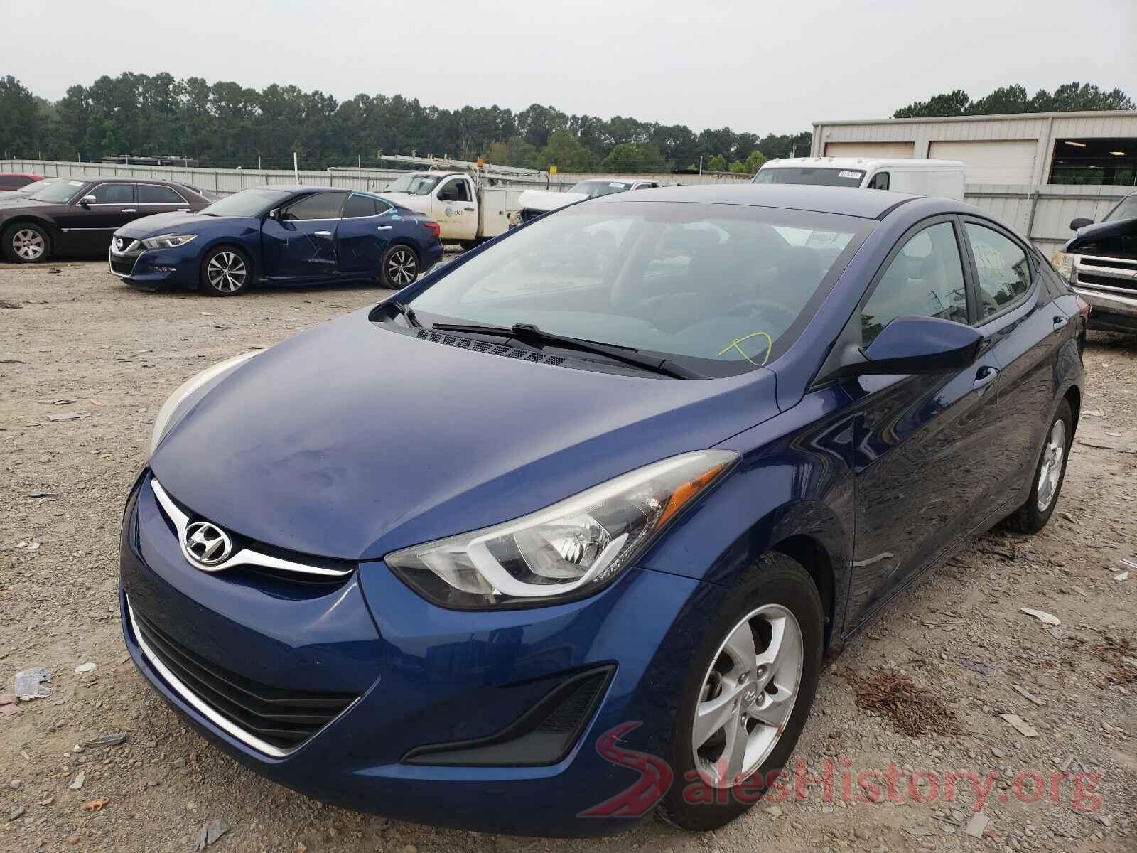 5NPDH4AE0GH663061 2016 HYUNDAI ELANTRA