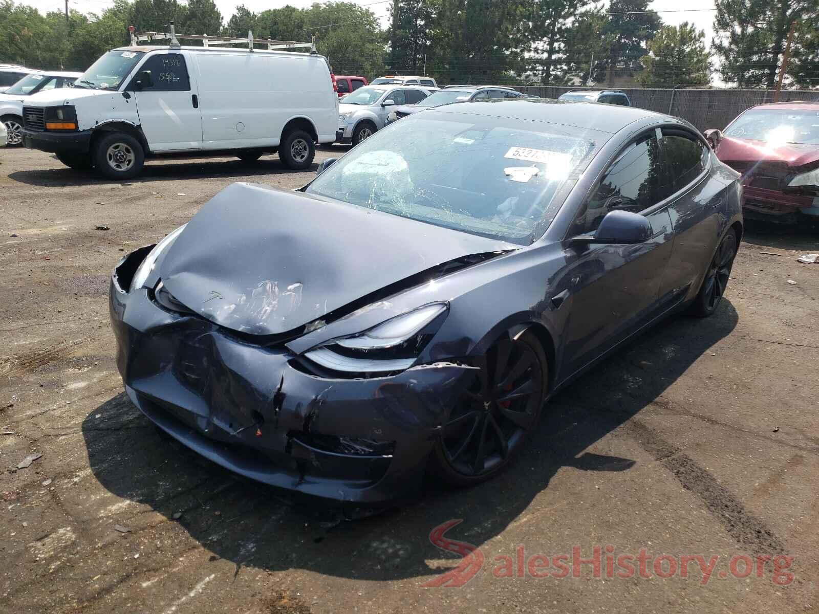 5YJ3E1EC5LF713456 2020 TESLA MODEL 3