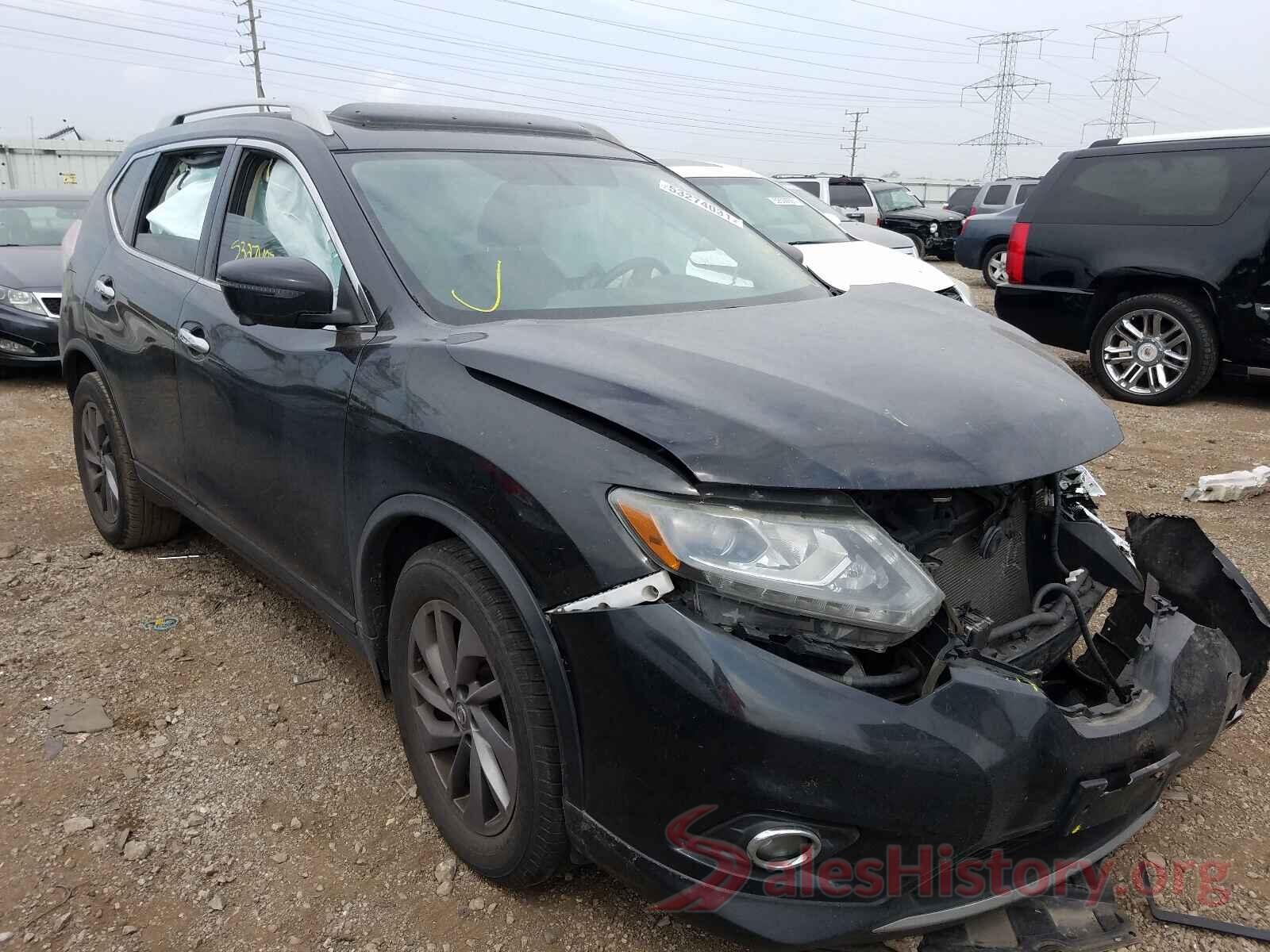 5N1AT2MV5GC754660 2016 NISSAN ROGUE