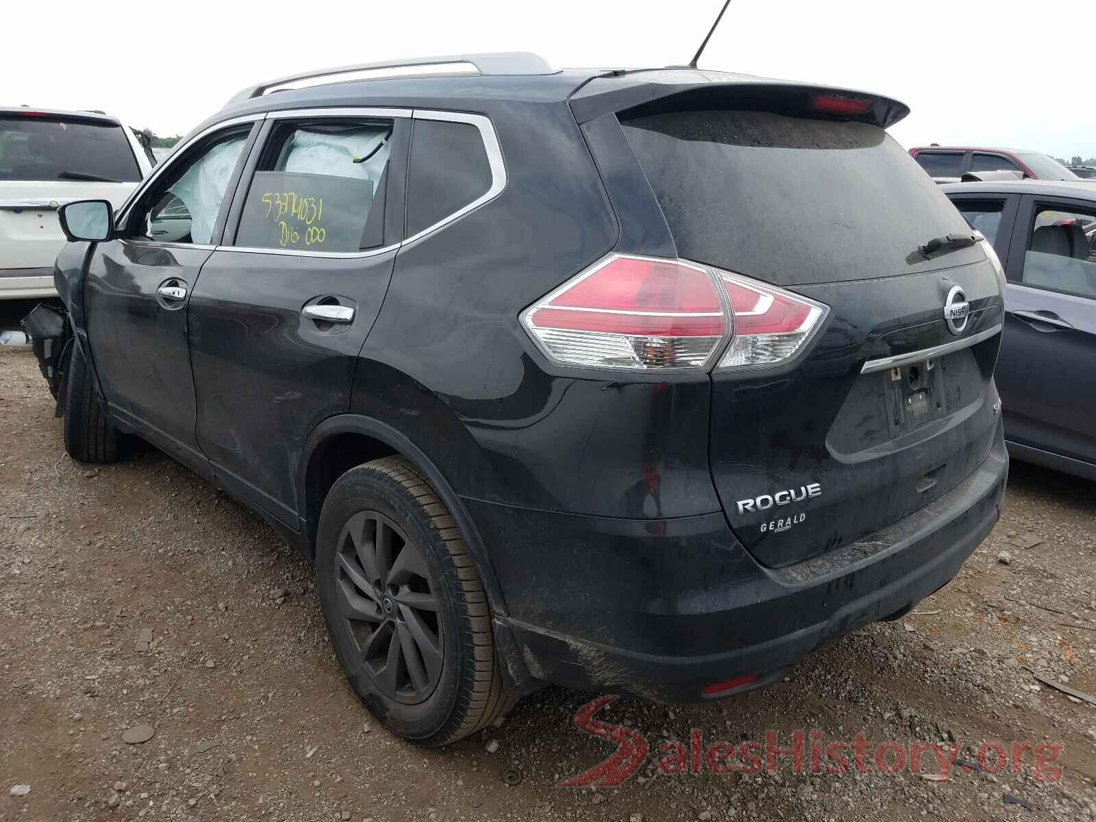 5N1AT2MV5GC754660 2016 NISSAN ROGUE