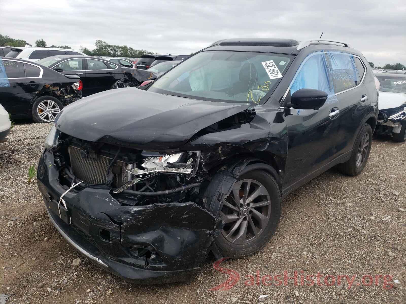 5N1AT2MV5GC754660 2016 NISSAN ROGUE