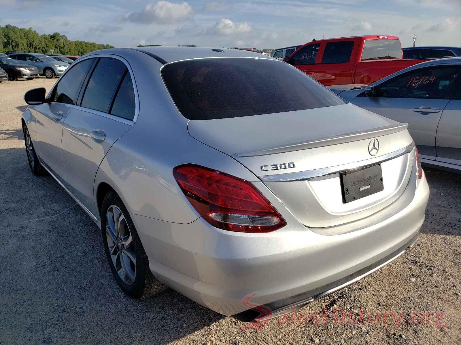 55SWF4JB2GU098491 2016 MERCEDES-BENZ C-CLASS