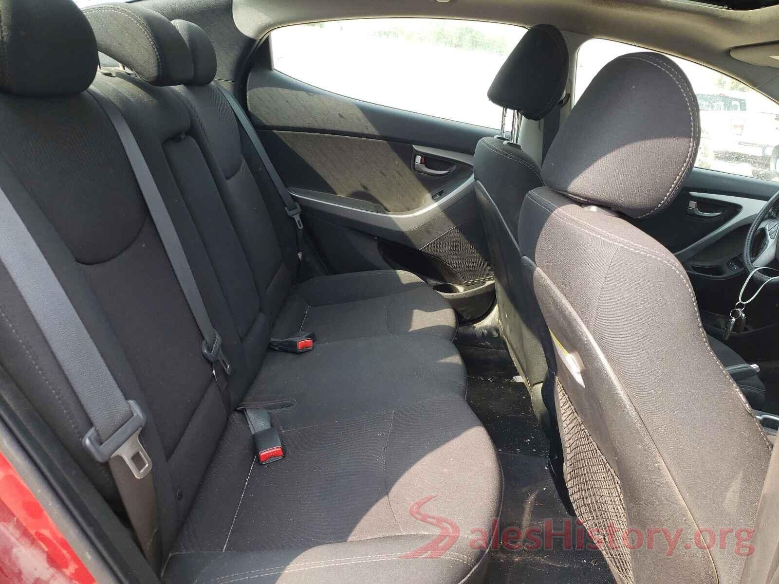 5NPDH4AE4GH764829 2016 HYUNDAI ELANTRA