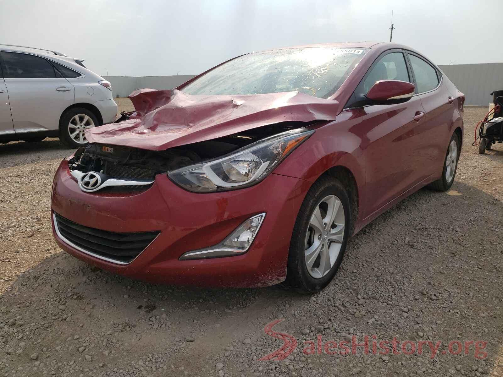 5NPDH4AE4GH764829 2016 HYUNDAI ELANTRA