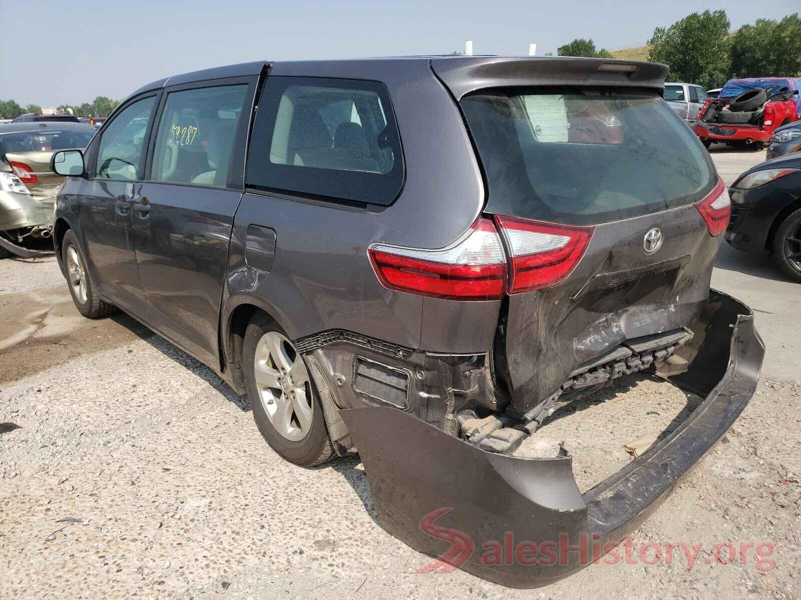 5TDZK3DC4GS697588 2016 TOYOTA SIENNA