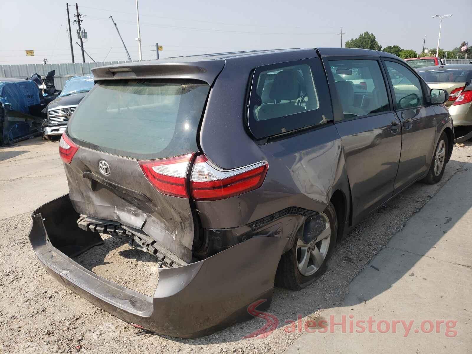 5TDZK3DC4GS697588 2016 TOYOTA SIENNA