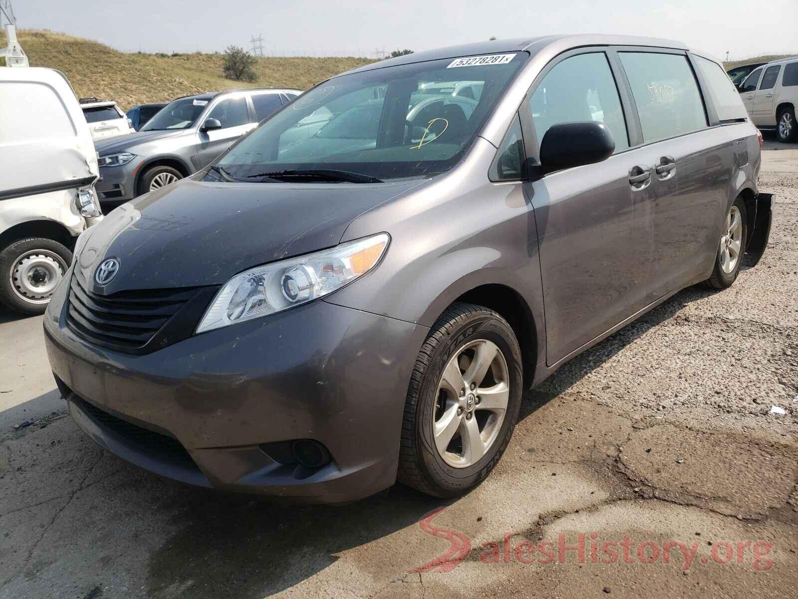 5TDZK3DC4GS697588 2016 TOYOTA SIENNA