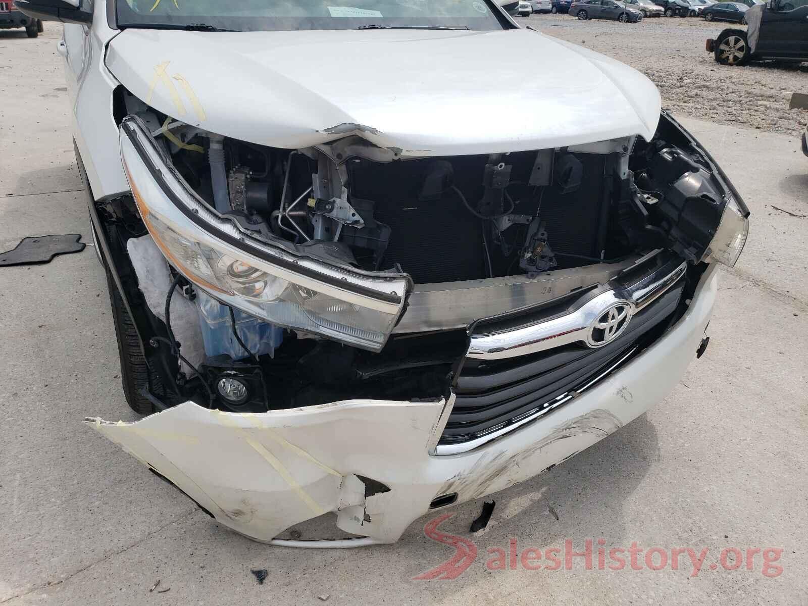 5TDKKRFH4GS186413 2016 TOYOTA HIGHLANDER