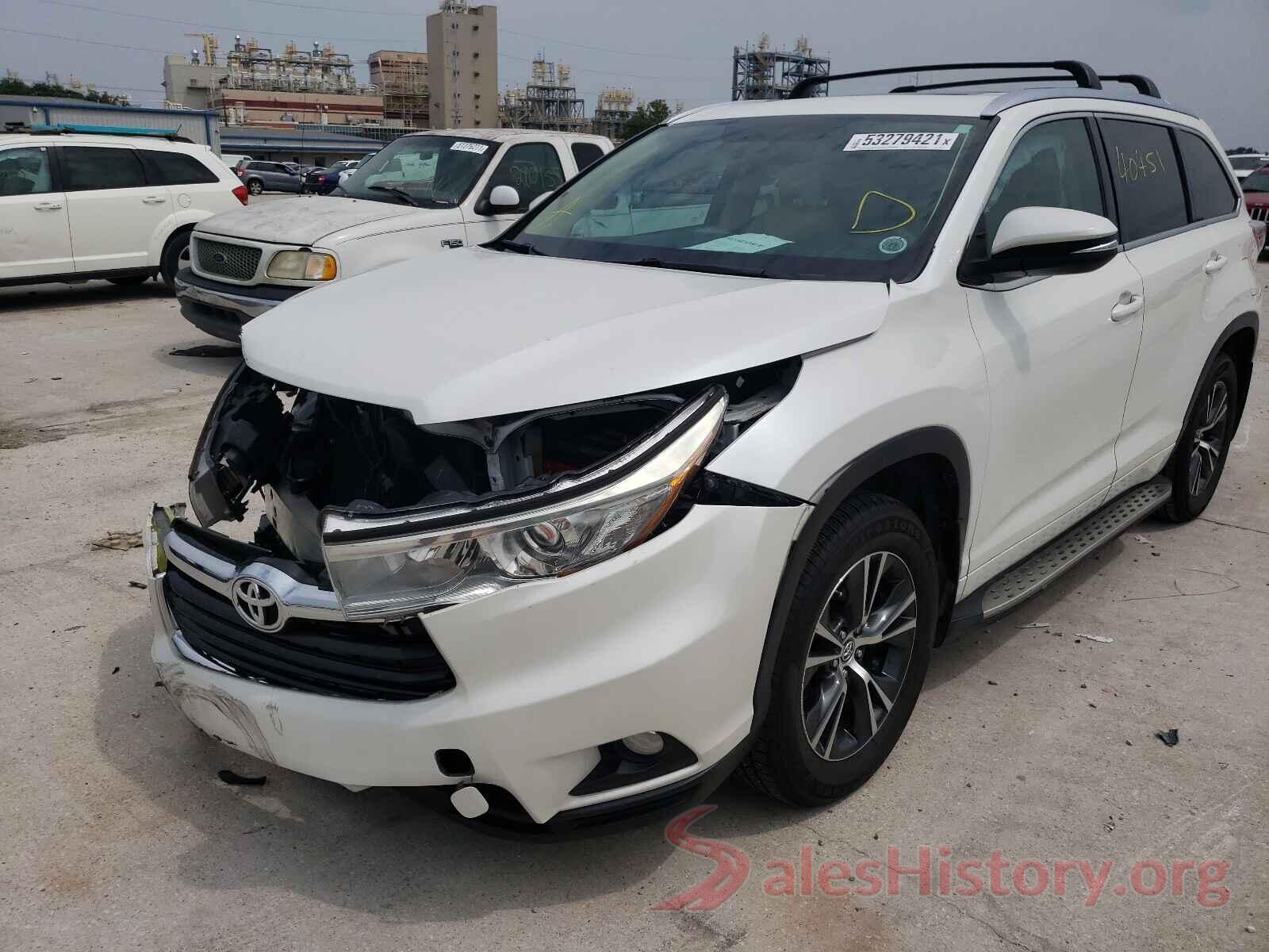 5TDKKRFH4GS186413 2016 TOYOTA HIGHLANDER