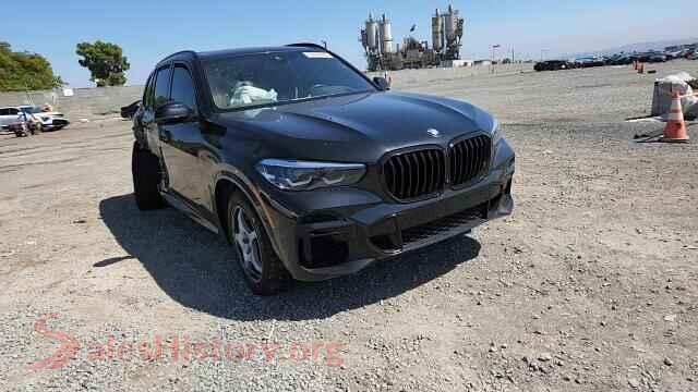 2022 BMW X5 VIN 5UXCR4C0XN9L94517, damage close-up