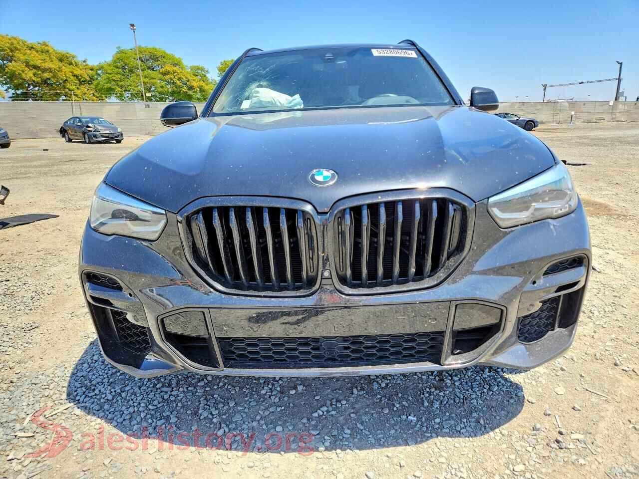 2022 BMW X5 VIN 5UXCR4C0XN9L94517, rear view