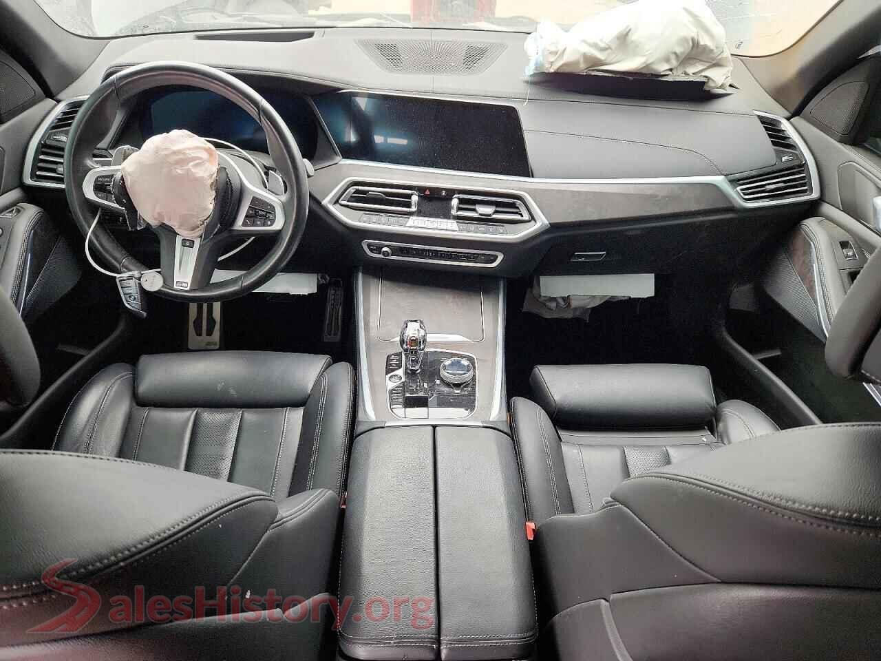 2022 BMW X5 VIN 5UXCR4C0XN9L94517, interior dashboard