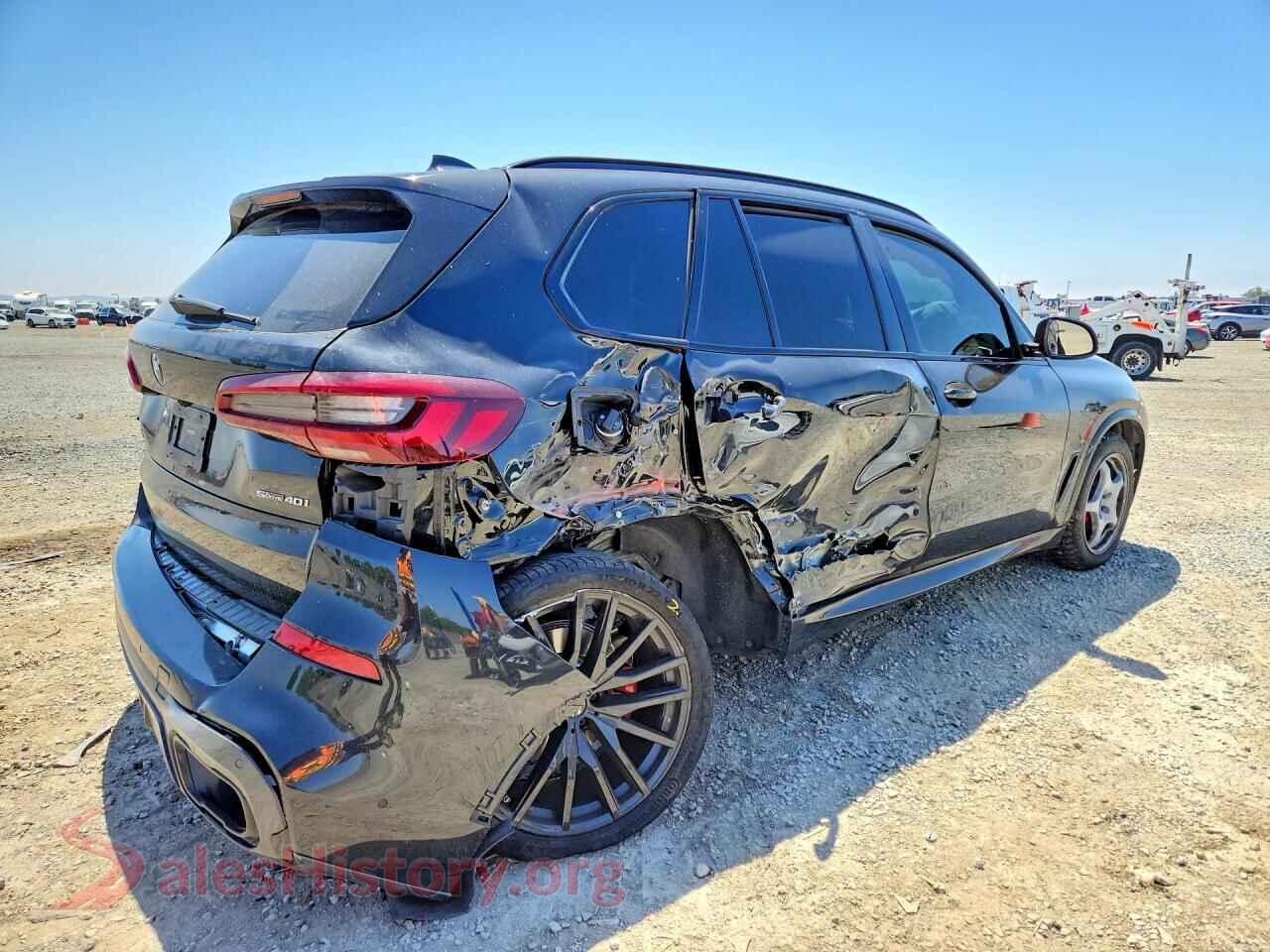 2022 BMW X5 VIN 5UXCR4C0XN9L94517, right side view