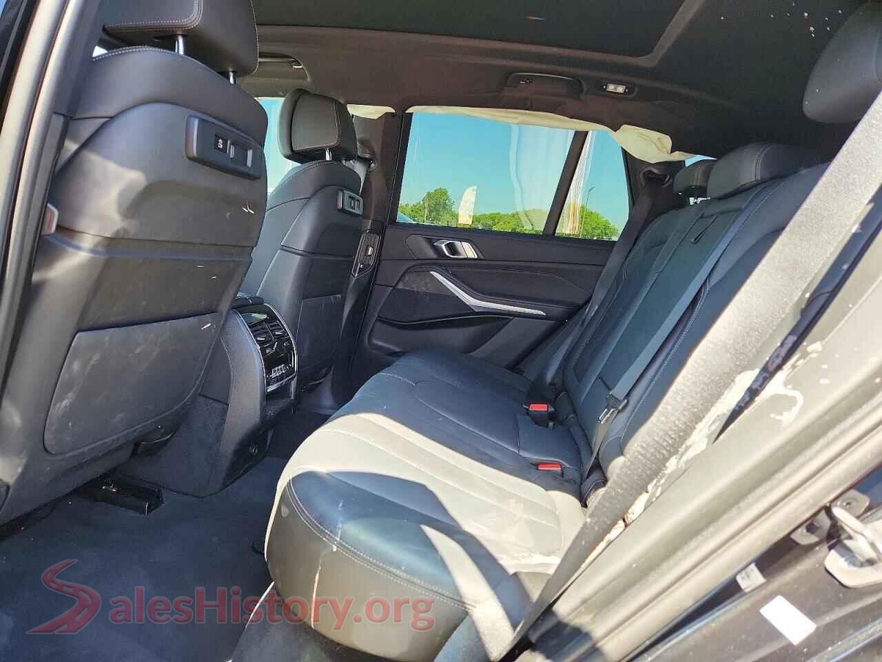 2022 BMW X5 VIN 5UXCR4C0XN9L94517, VIN plate