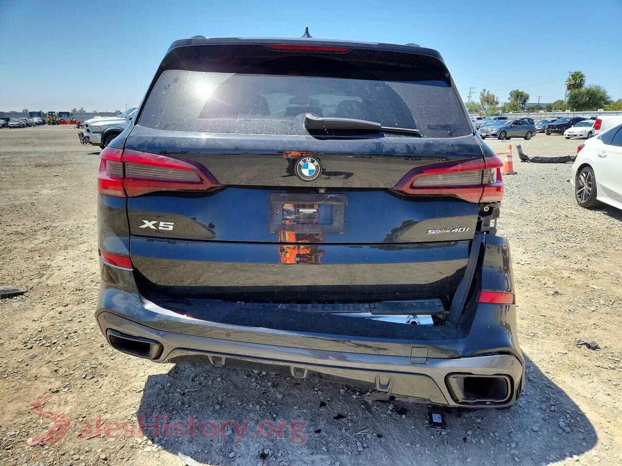 2022 BMW X5 VIN 5UXCR4C0XN9L94517, left side view
