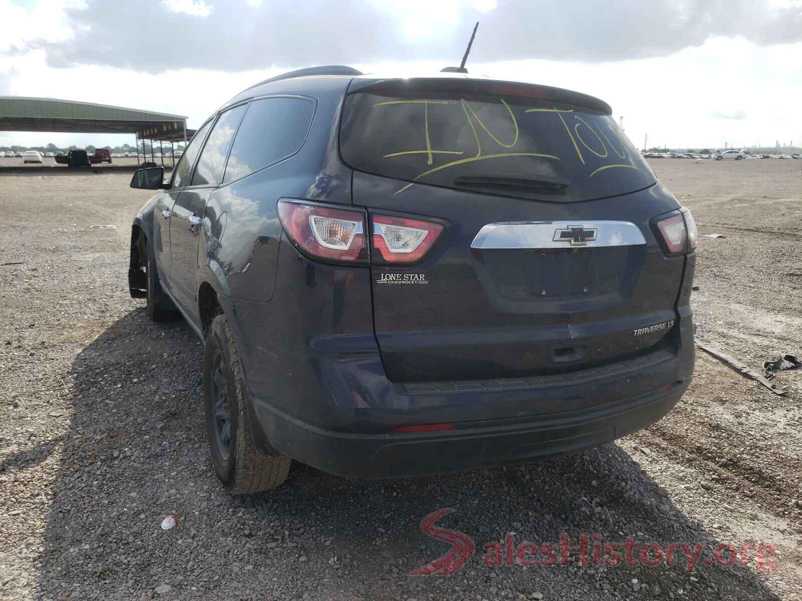 1GNKRFKD4GJ330821 2016 CHEVROLET TRAVERSE