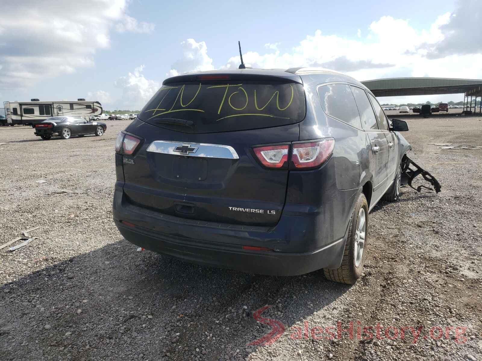 1GNKRFKD4GJ330821 2016 CHEVROLET TRAVERSE