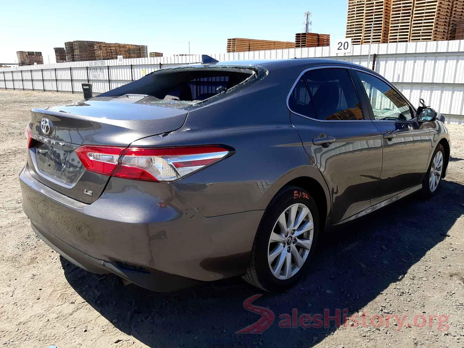 4T1B11HK8KU254810 2019 TOYOTA CAMRY