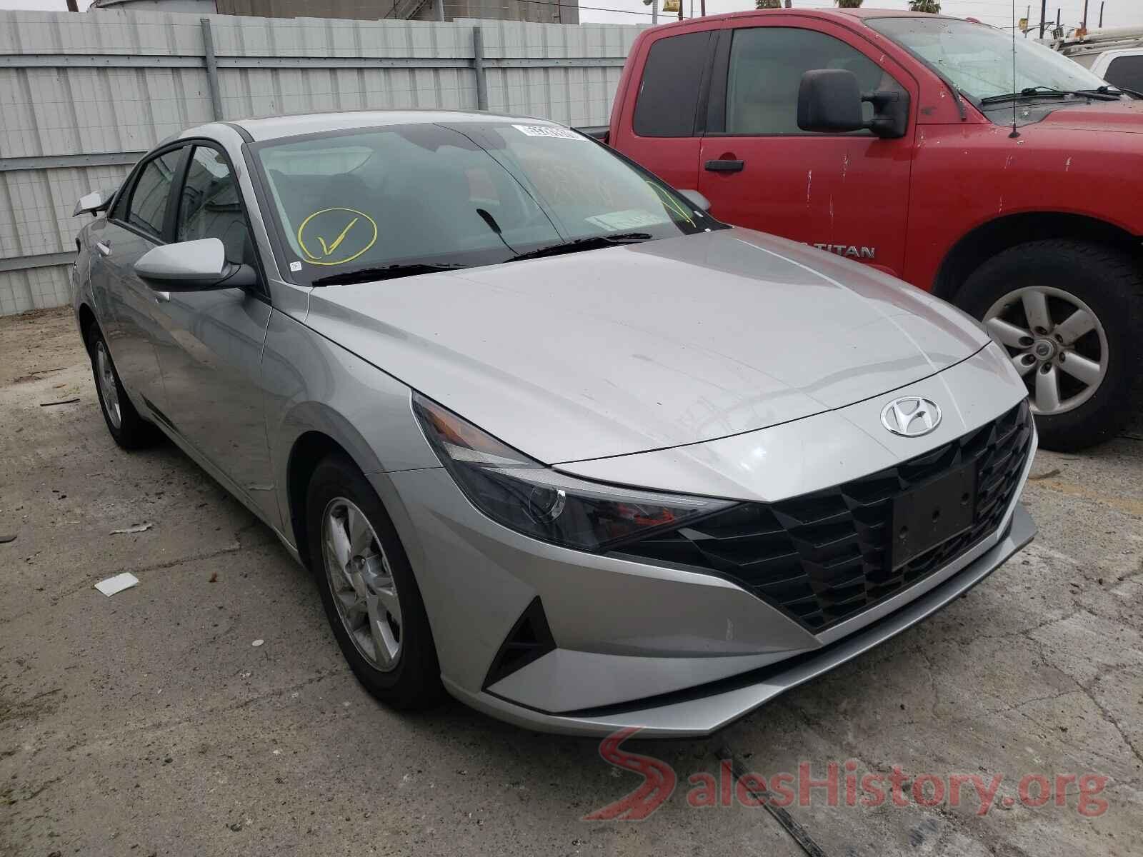 5NPLL4AG9MH037578 2021 HYUNDAI ELANTRA