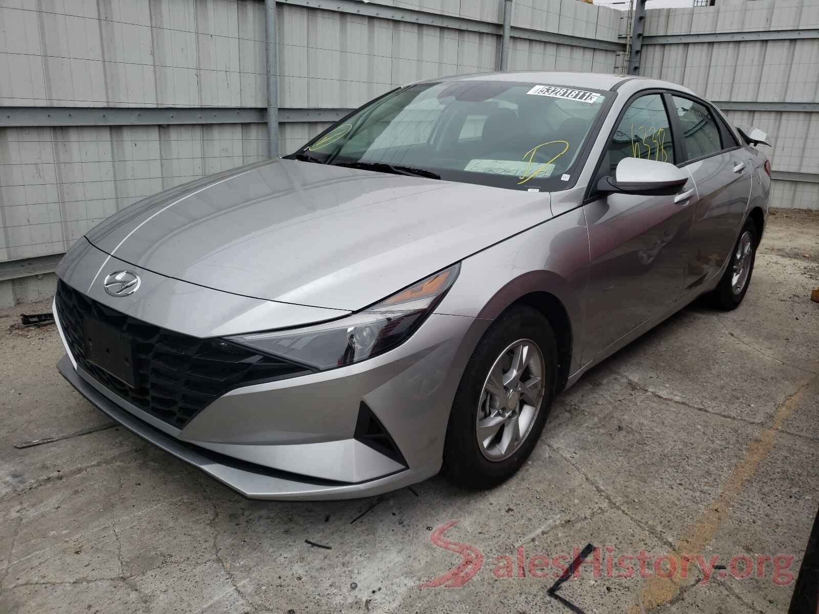 5NPLL4AG9MH037578 2021 HYUNDAI ELANTRA