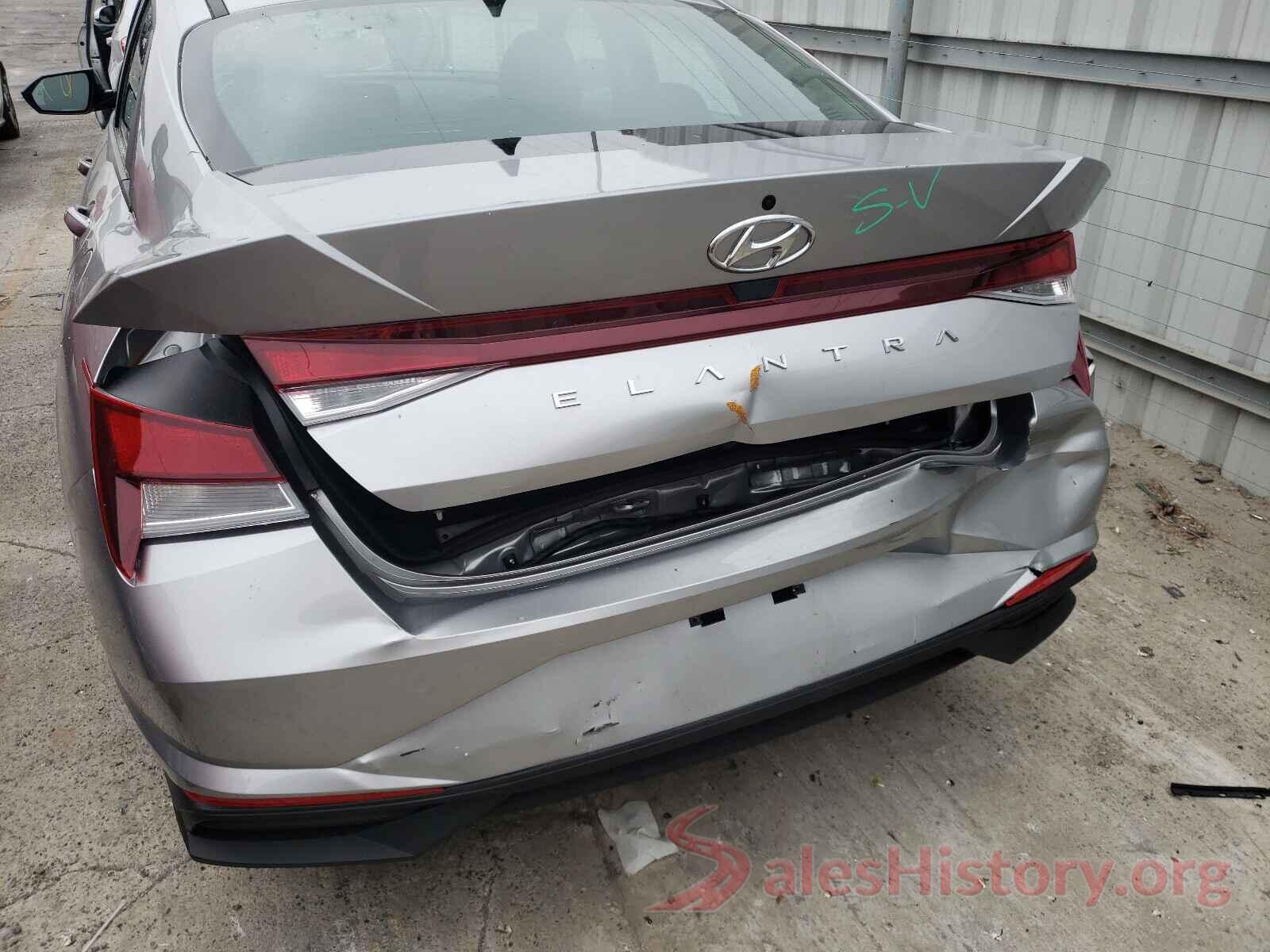 5NPLL4AG9MH037578 2021 HYUNDAI ELANTRA