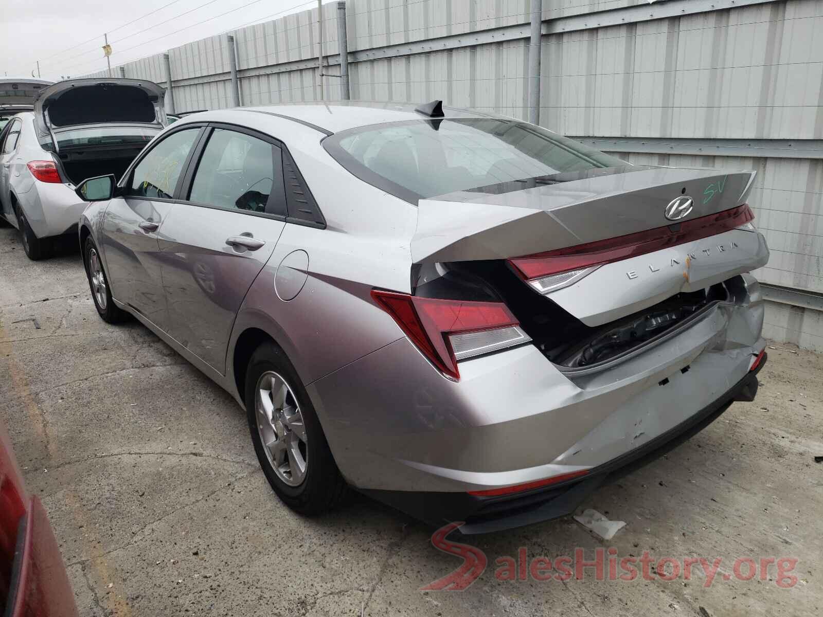 5NPLL4AG9MH037578 2021 HYUNDAI ELANTRA