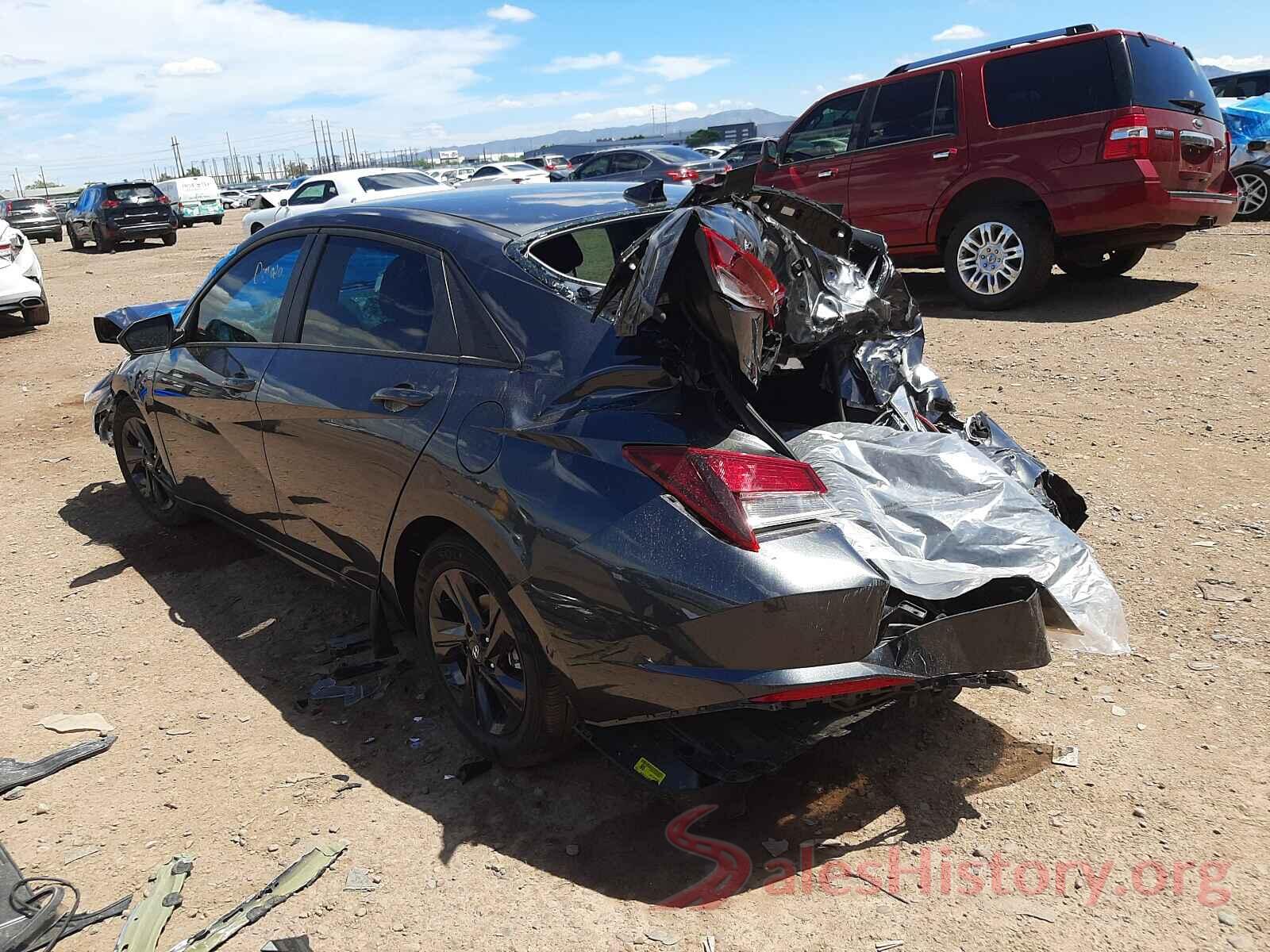 5NPLM4AG4MH030468 2021 HYUNDAI ELANTRA