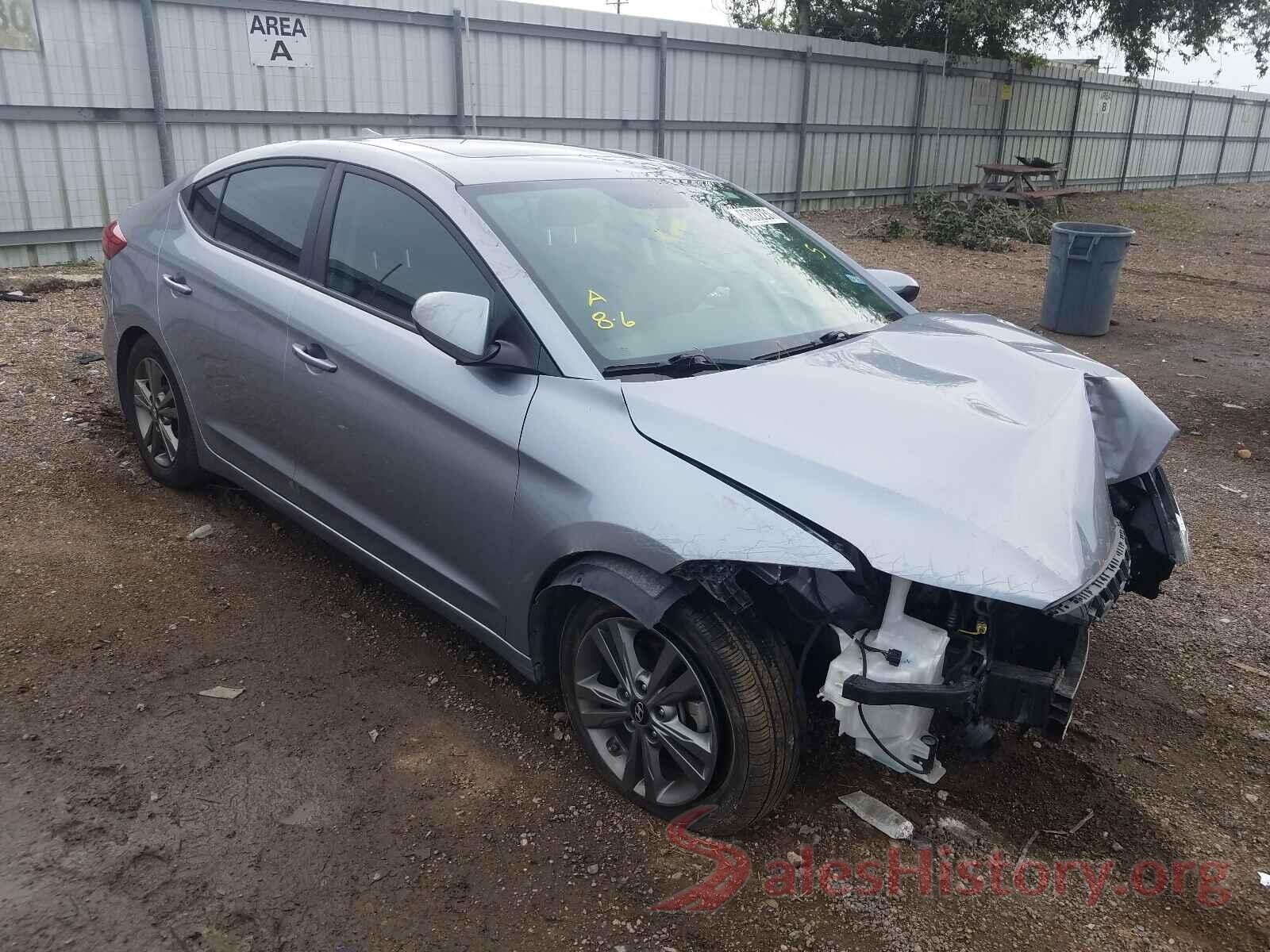 5NPD84LFXHH185142 2017 HYUNDAI ELANTRA